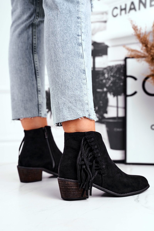 Жіночі ковбойські чоботи Black Mirage