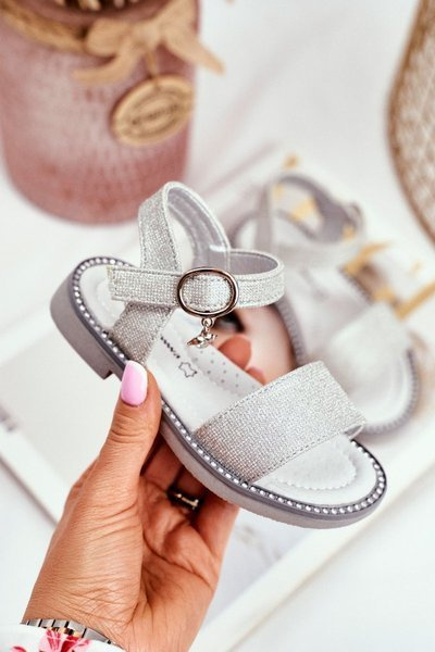 Дитячі босоніжки Silver Verden