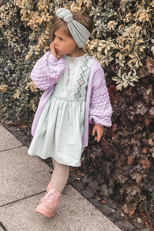 Дитячі утеплені черевики Trapper Powder Pink Dexter