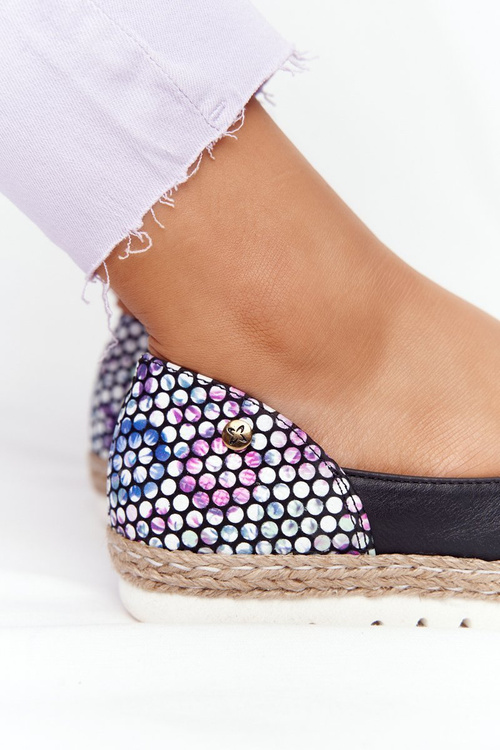 Жіночі шкіряні балетки Maciejka 05056-01 Чорні