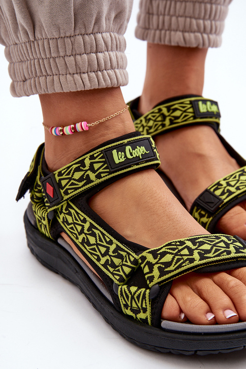 Жіночі босоніжки Lee Cooper LCW-23-34-2609 Лайм