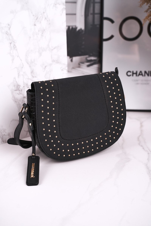 Жіноча сумка MONNARI BAG4250-020 Black Suede
