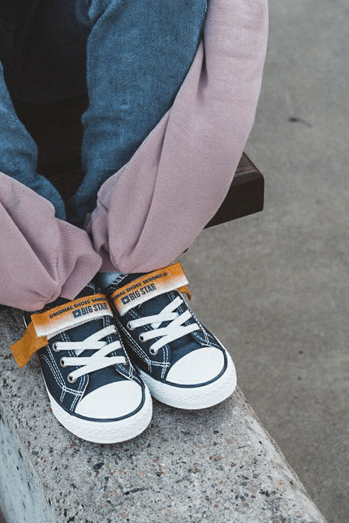 Дитячі низькі кросівки BIG STAR JJ374072 Navy