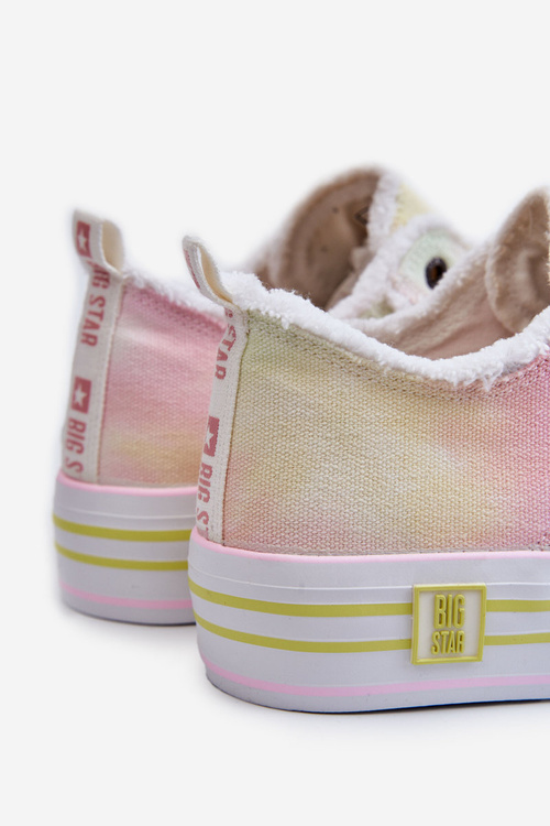 Жіночі низькі кросівки Big Star LL274177 Multicolor