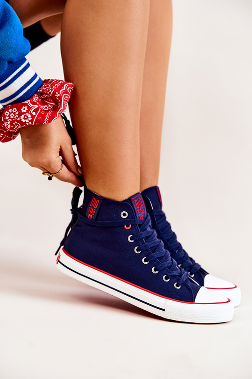 Високі кросівки Big Star JJ274125 Темно-синій