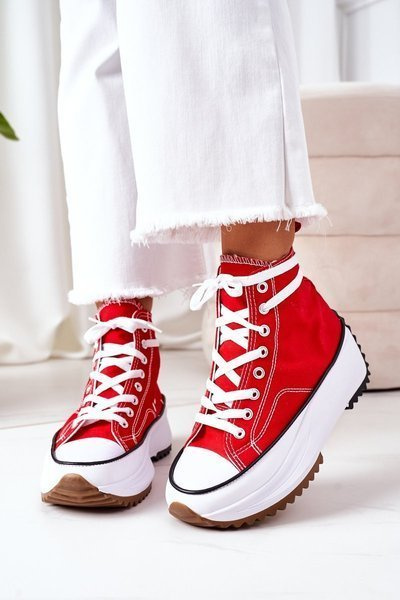 Високі кросівки на платформі Red Electric Love