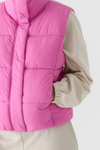 Куртка без рукавів із синтетичним наповнювачем Рожева 4F 4FWAW24TVJAF140-54S