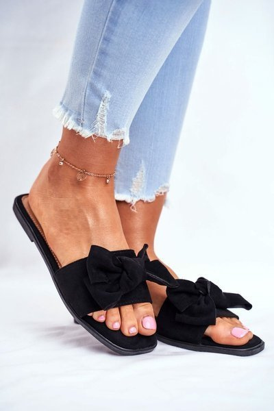 Жіночі гірки з бантом Чорні Малайзія