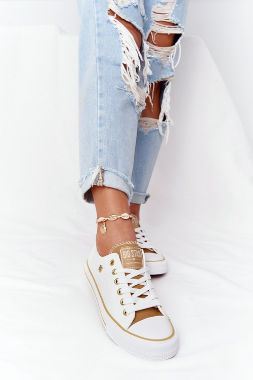 Класичні жіночі кросівки BIG STAR HH274458 Off White