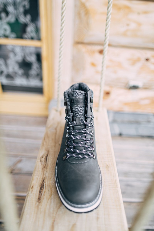 Чоловічі черевики Trappers Big Star Grey EE174405