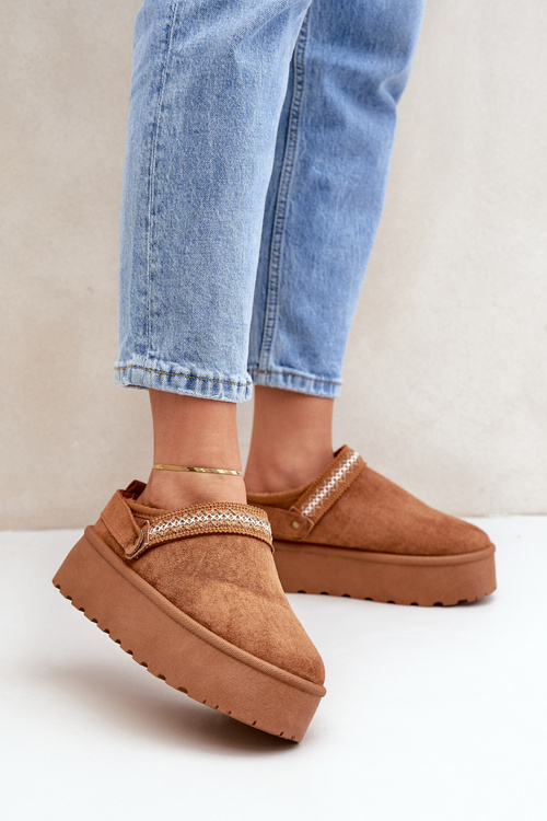 Снігові Черевики З Декоративною Вишивкою Camel Selithria