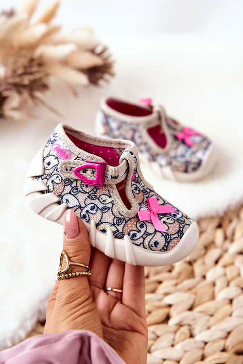 Черевики Befado Bunny Deerstalkers з бантом 110P437 Бежеві