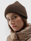 4F Жіноча зимова шапка 4FAW23ACAPF293-80S Коричневий