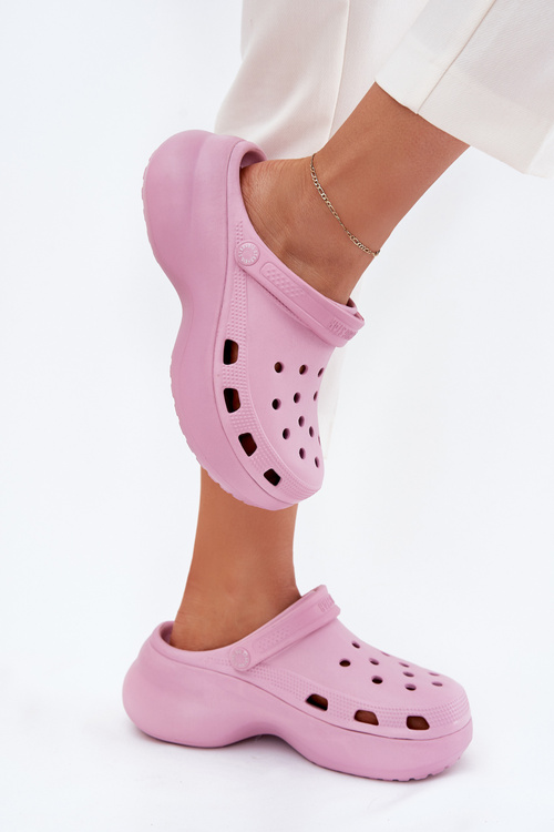 Жіночі Пінні Сандалі На Масивній Підошві Big Star RR274A120 Рожеві