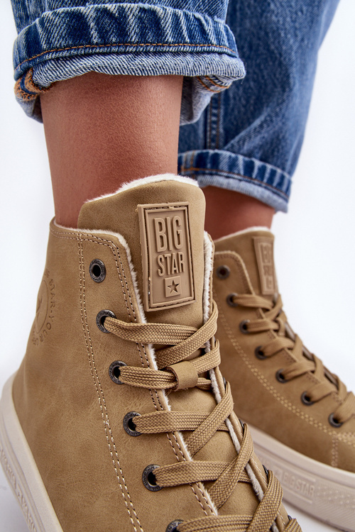 Жіночі утеплені кросівки на блискавці Camel Big Star MM274026