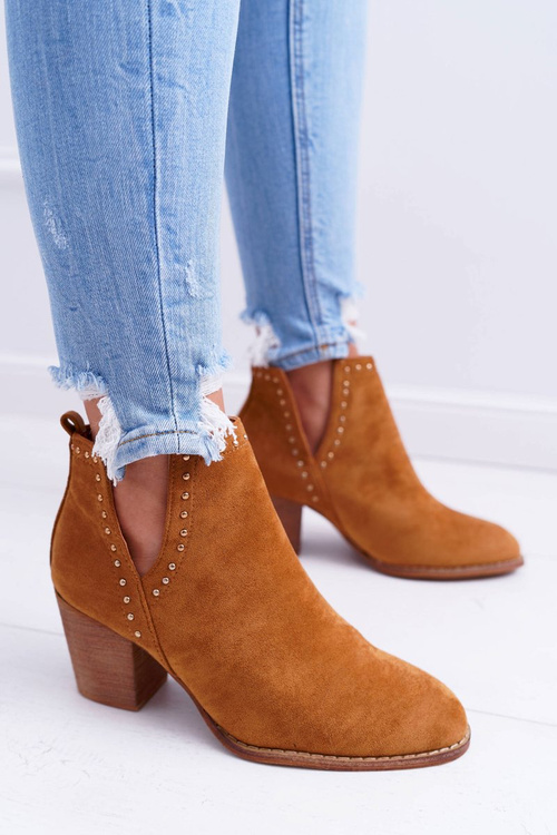 Жіночі чоботи на шпильці з вирізами Camel ManiMani