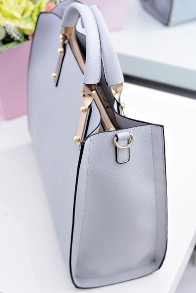 Синя прямокутна жіноча сумка Monnari