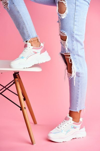 Спортивне жіноче взуття Pink White Memory