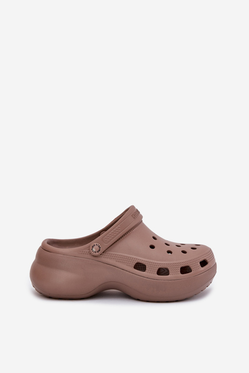 Жіночі Пінні Сандалі На Масивній Підошві Big Star RR274A121 Темно-бежеві