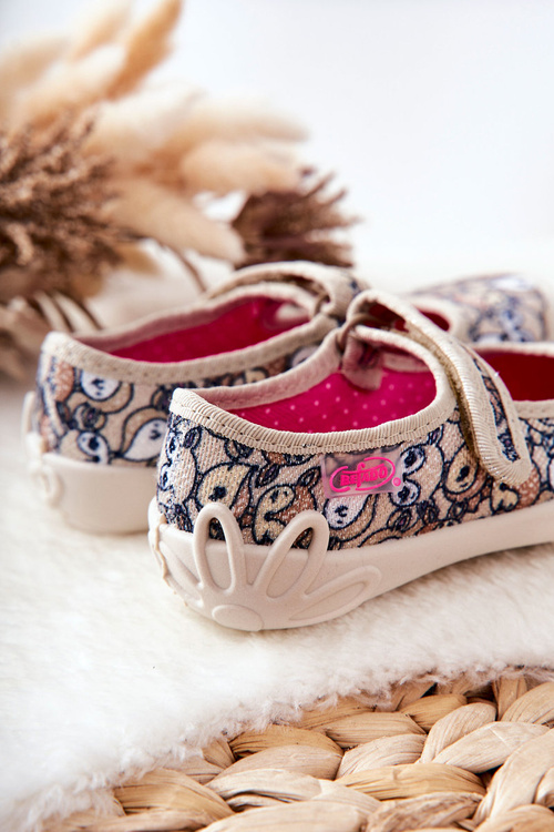 В'єтнамки Ballerinas Befado Deer 114X467 Beige