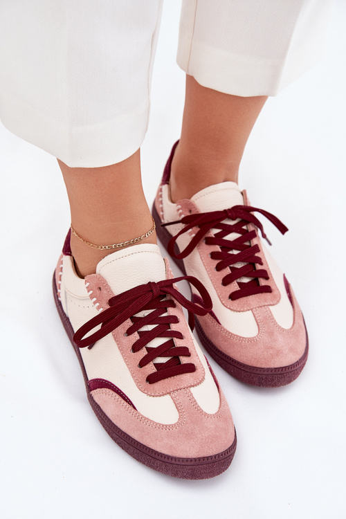 Жіночі Шкіряні Кросівки Zazoo N1220 Бежеві