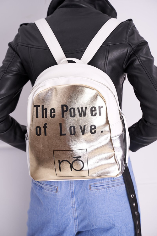 Класичний жіночий рюкзак Nobo White Gold NBAG-I1990-CM00