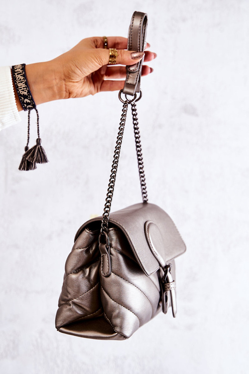 Маленький стьобаний гаманець Silver Hailee