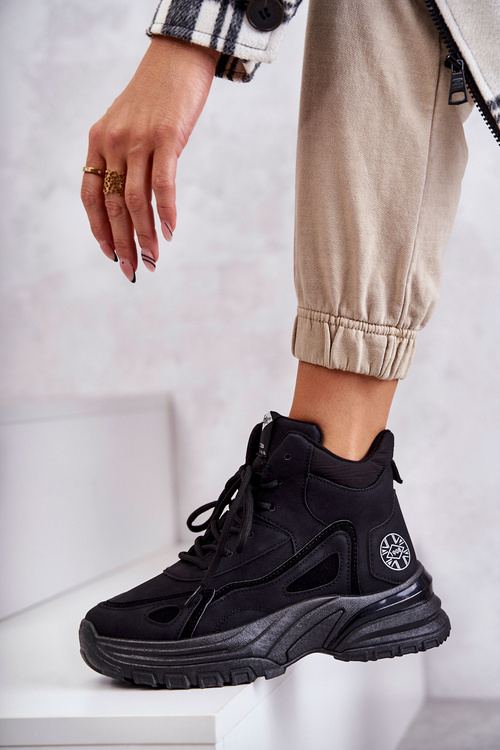 Чоботи на платформі Lee Cooper LCJ-22-44-1353L Black