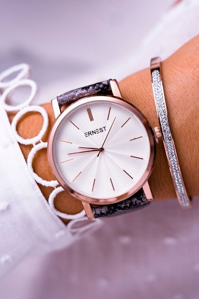 Жіночий годинник Ernest Snake Skin Cedis