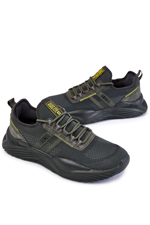 Чоловіче спортивне взуття Memory Foam Big Star KK174256 Хакі