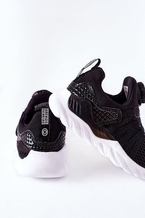 Дитяче спортивне взуття з ручкою ABCKIDS Чорне