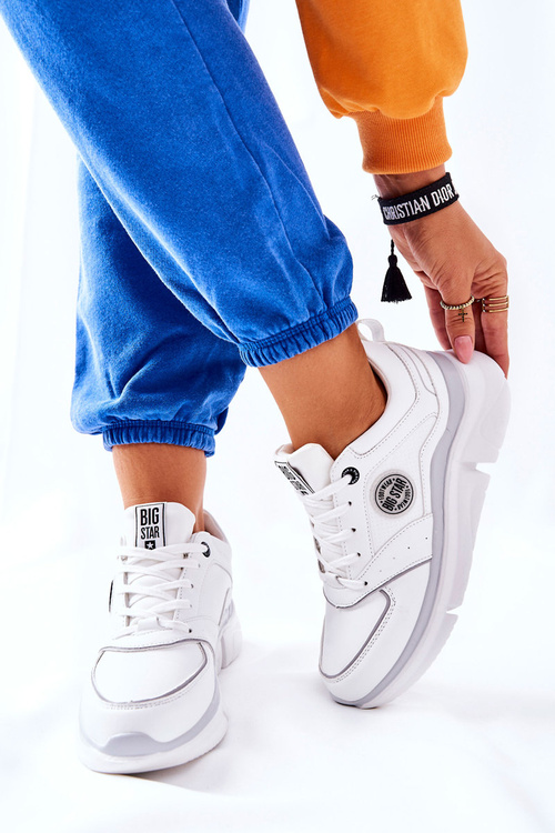 Спортивне взуття на платформі Big Star II274314 біле