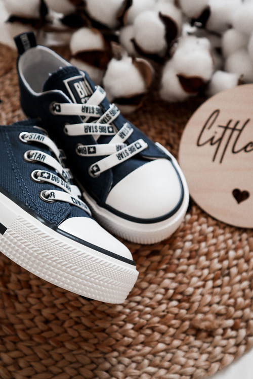 Кросівки дитячі тканинні BIG STAR KK374070 Navy Blue