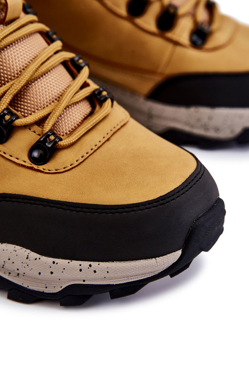 Чоловічі теплі трекінгові кросівки Cross Jeans KK1R4026C Camel