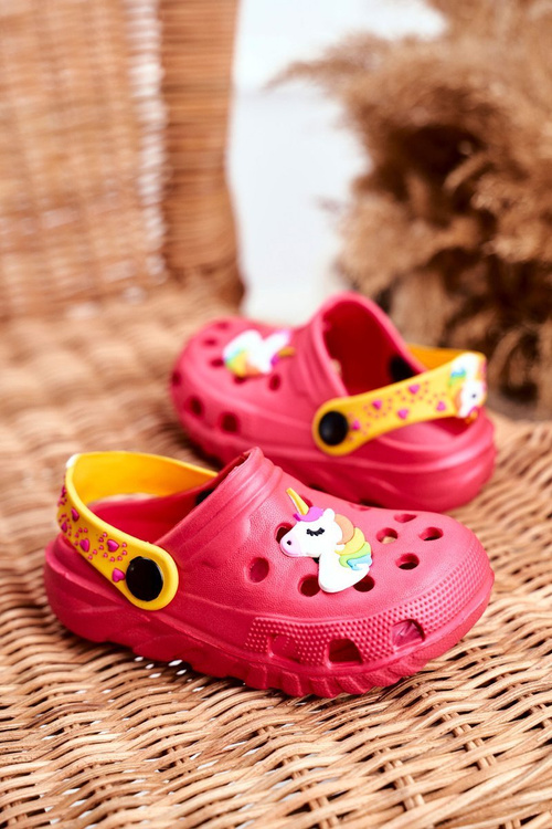 Дитяче взуття для дівчинки Поролонові гірки Рожевий Єдиноріг Лілія