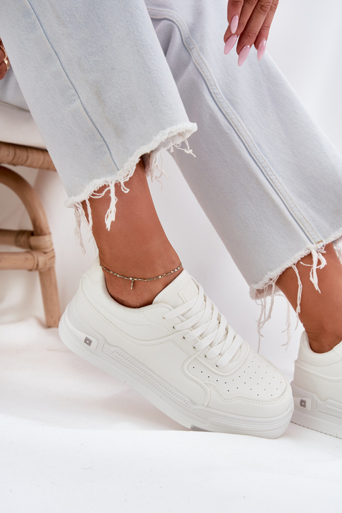 Низькі Жіночі Кросівки Big Star RR274A310 HI-POLY SYSTEM Білі