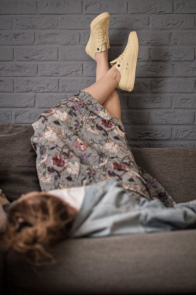 Жіночі низькі кросівки Big Star DD274441 Жовті