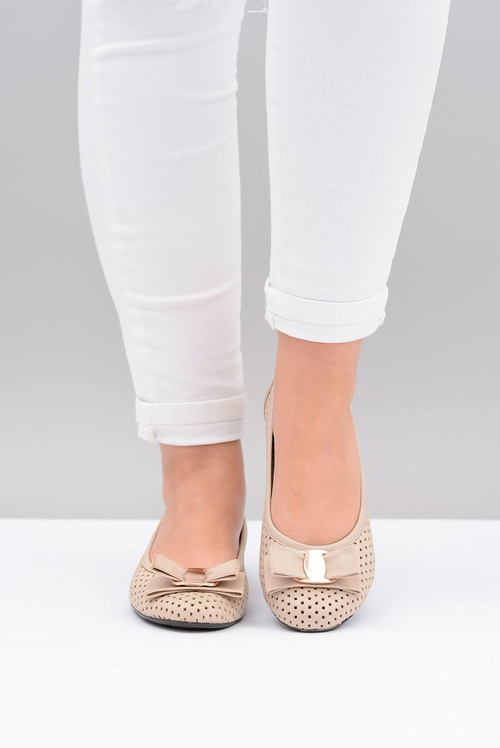 Польська Шкіряна Ажурна Балерина Балерини Маріанна