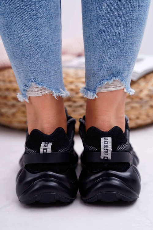 Жіноче спортивне взуття Big Star by Daniel Lopez Black Grey FF274A553