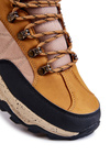 Чоловічі теплі трекінгові кросівки Cross Jeans KK1R4020C Camel