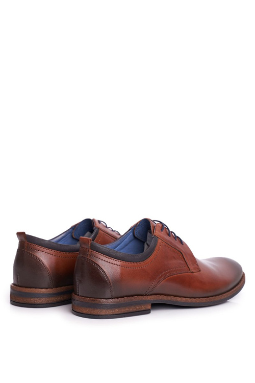 Чоловічі повсякденні шкіряні напівчоботи Nikopol Brown 1726