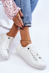 Жіночі шкіряні кросівки Big Star LL274403 Білі