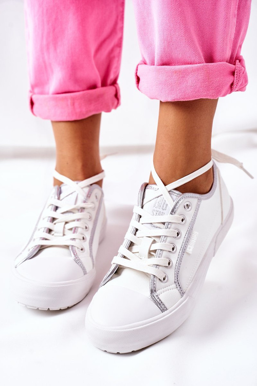 Жіночі шкіряні кросівки BIG STAR II274055 Білі