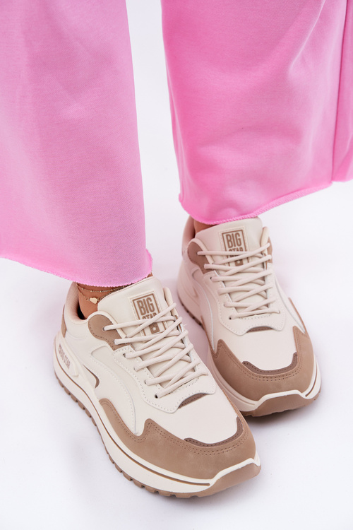 Жіночі кросівки Big Star RR274A216 HI-POLY SYSTEM Бежеві