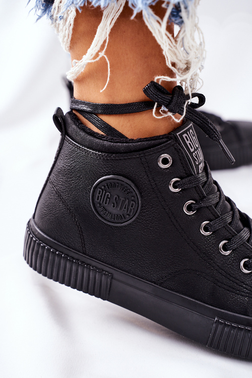 Високі утеплені кросівки Big Star II274157 Чорні