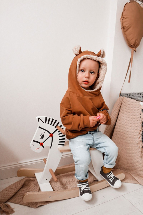 Дитячі кросівки на липучці Сірі News