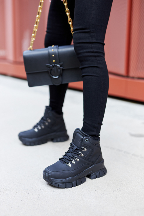 Трекінгові черевики Big Star II274329 Чорні