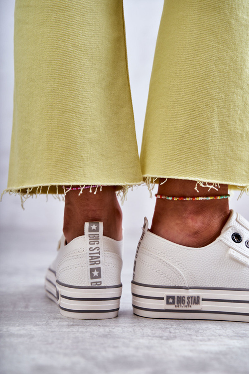 Низькі жіночі кросівки Big Star KK274014 Білі