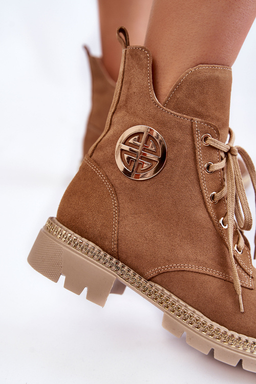 Чоботи жіночі утеплені на блискавці Camel Sinem