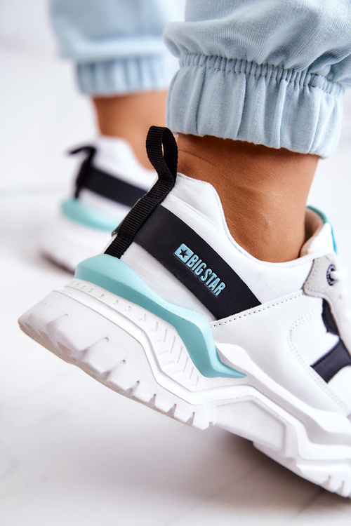 Жіноче спортивне взуття Big Star JJ274A411 біло-чорне